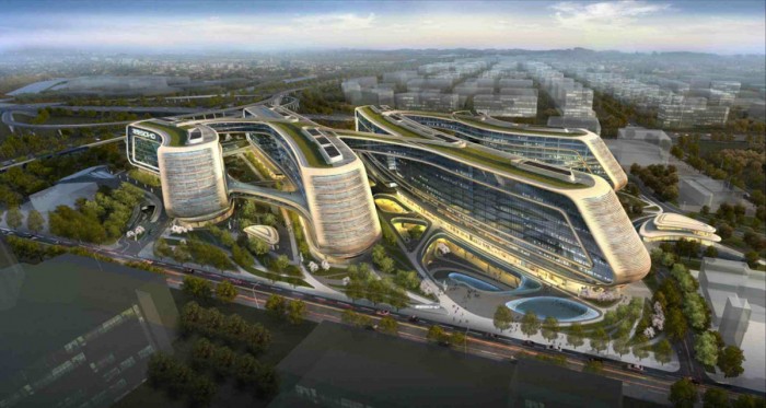 Linkong SOHO building - Zaha Hadid Architects